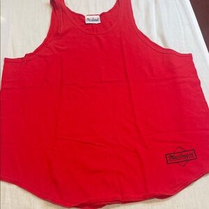 McGregor Bold Red Apparel tank top vintage